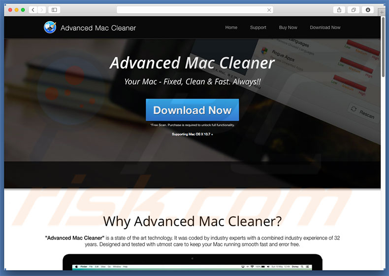 virus advanced mac cleaner